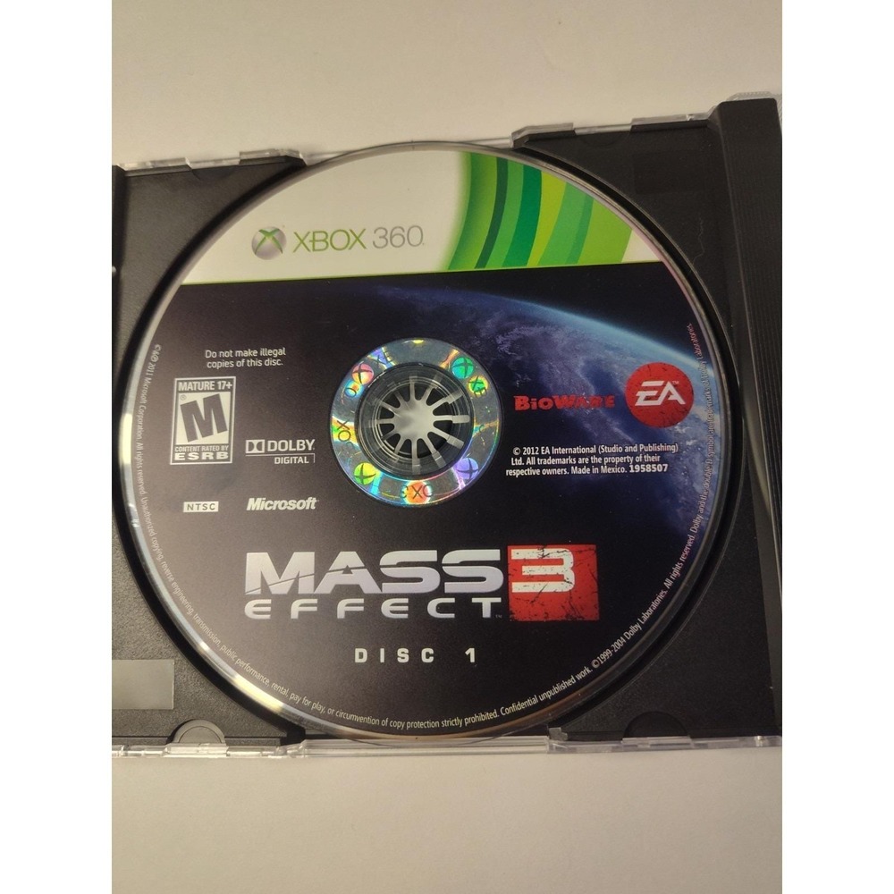 Mass Effect 3 - Xbox 360 Game tested
